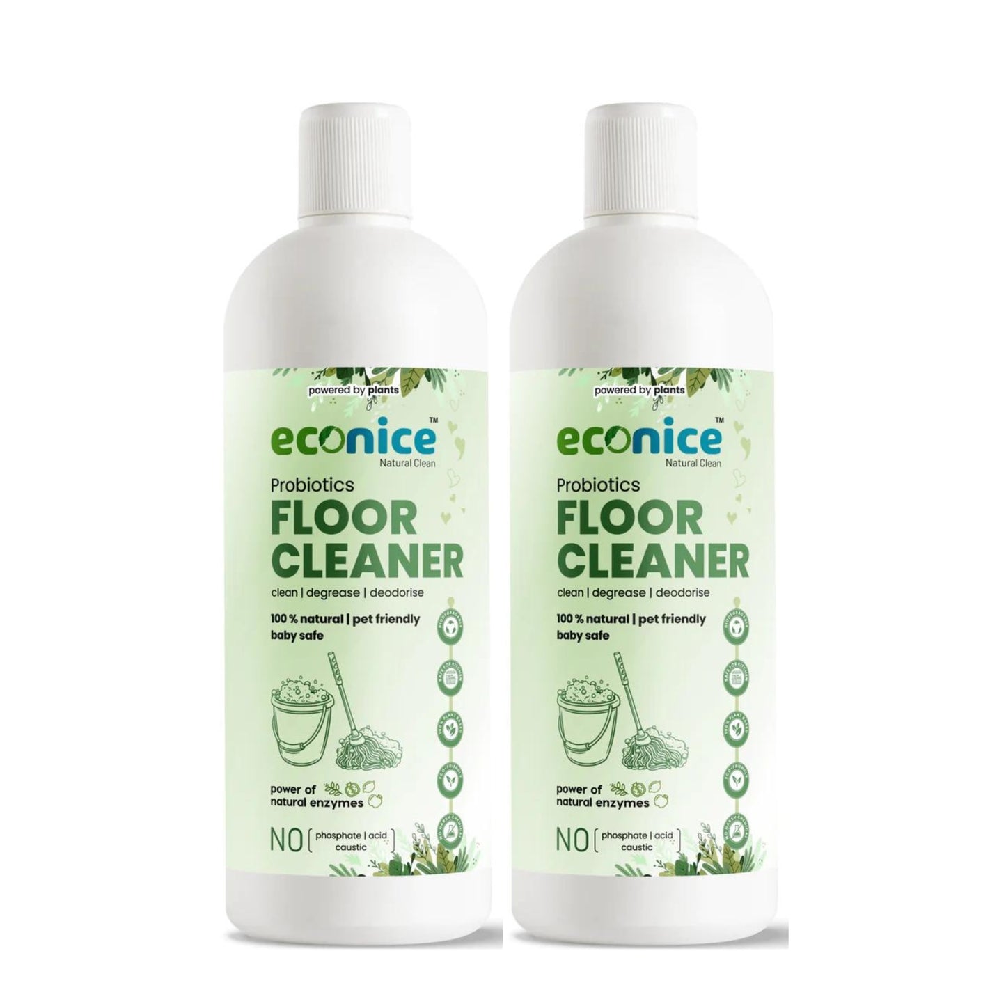 Natural and Organic Floor Cleaner Liquid 1L - Econice