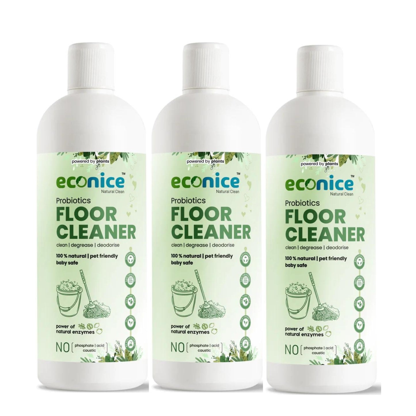 Natural and Organic Floor Cleaner Liquid 1L - Econice