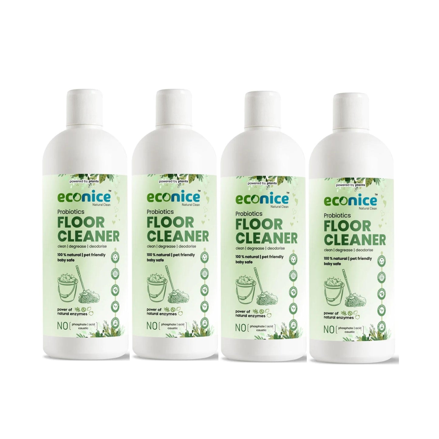 Natural and Organic Floor Cleaner Liquid 1L - Econice