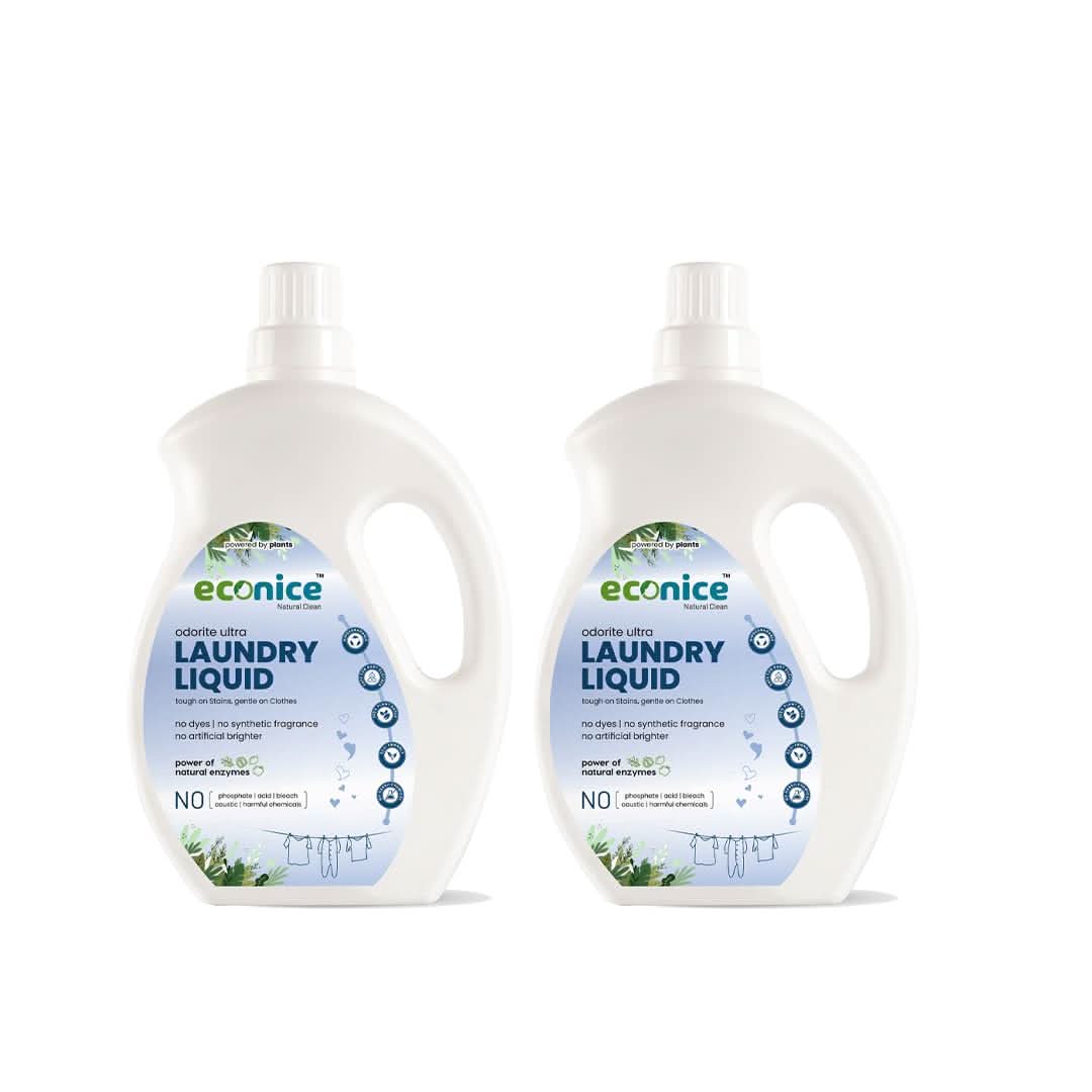 Natural Laundry Liquid Detergent - 1L | Econice