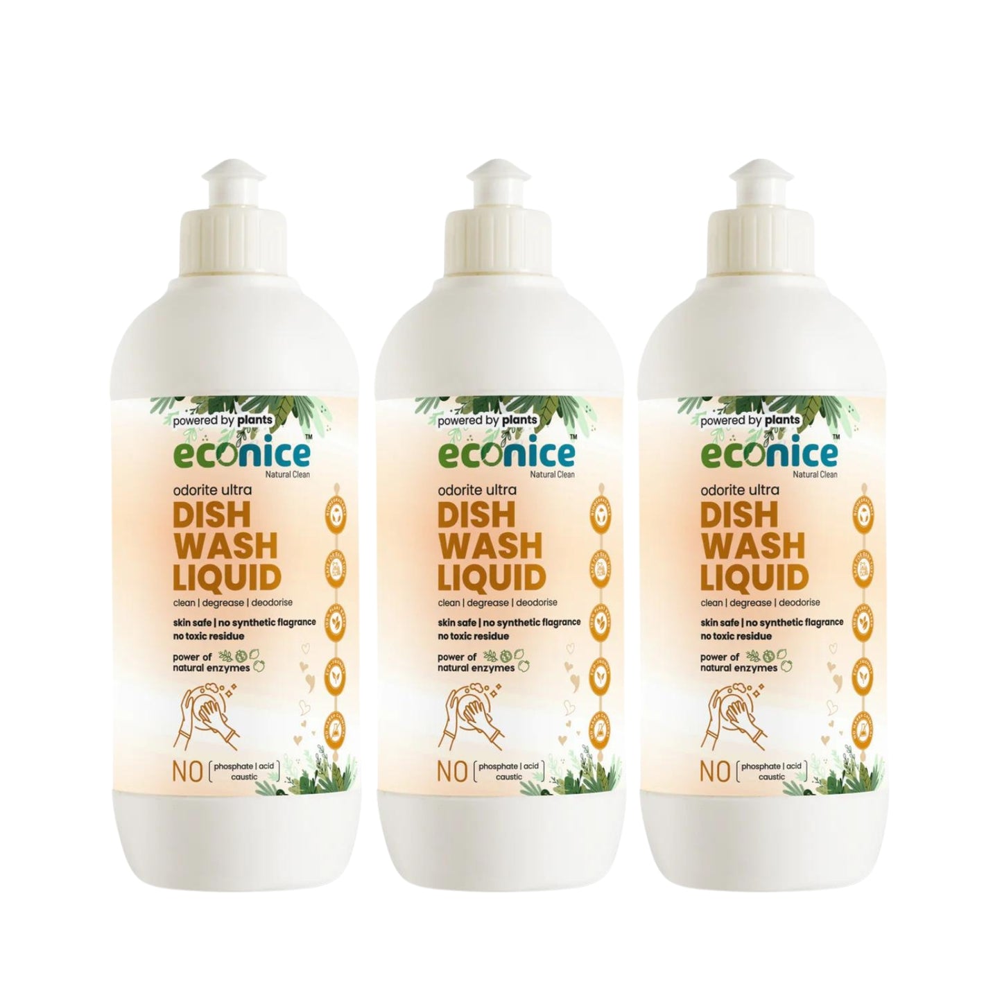 Natural Ultra Dishwash Liquid 500ML | Econice