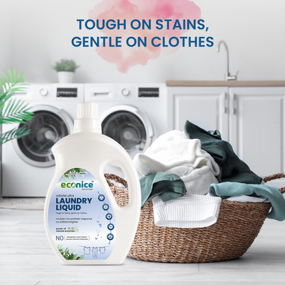 Natural Laundry Liquid Detergent - 1L | Econice