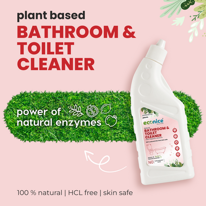 Natural Bathroom & Toilet Cleaner 500ML | Econice