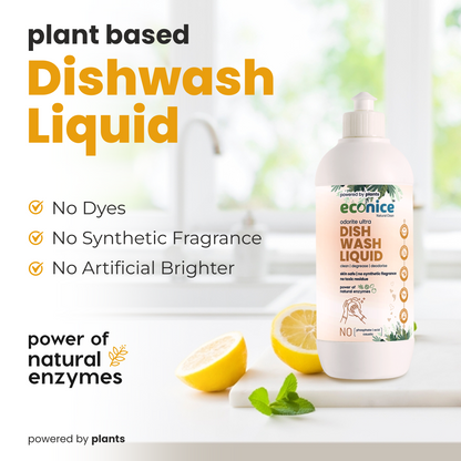 Natural Ultra Dishwash Liquid 500ML | Econice