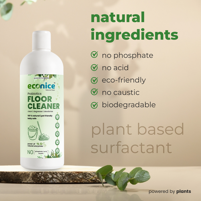 Natural and Organic Floor Cleaner Liquid 1L - Econice